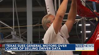 Texas sues General Motors, alleging illegal selling of driver data