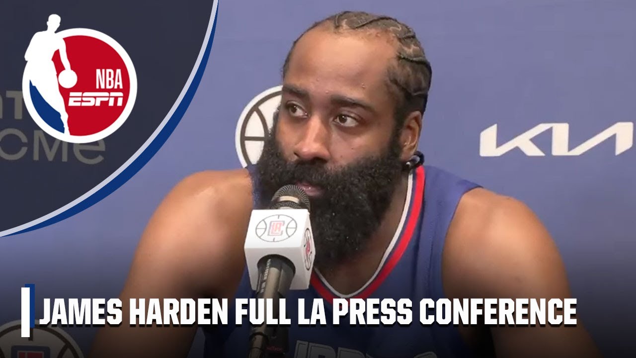 James Harden's Introductory LA Clippers Press Conference [FULL] | NBA on ESPN