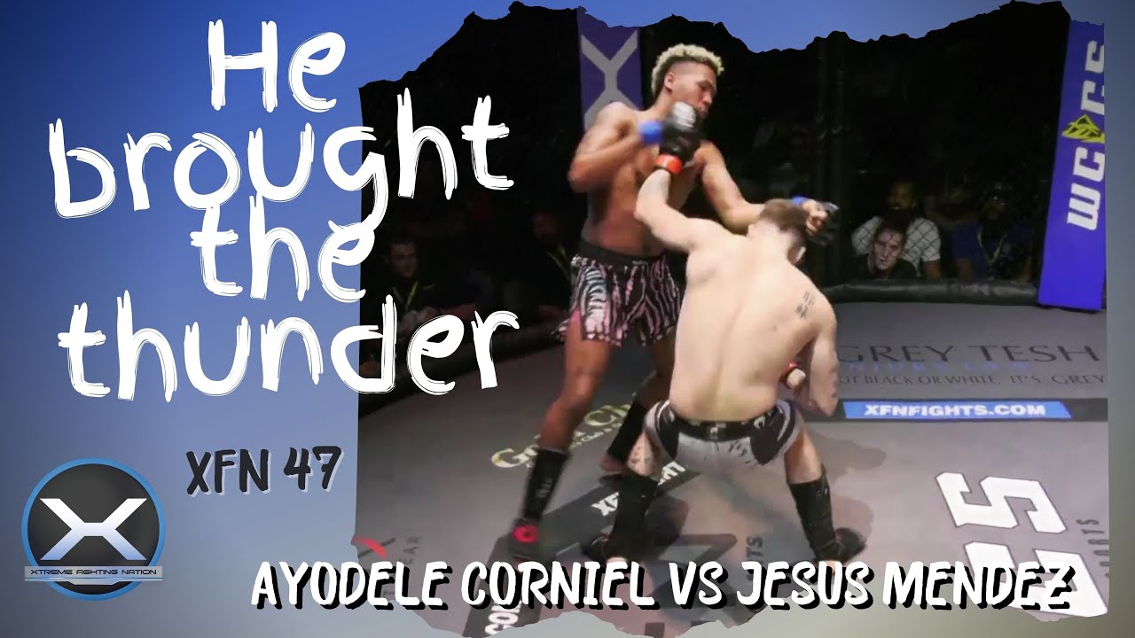 160lb MMA Bout - Ayodele Corniel vs Jesus Mendez XFN 47 at Coral Springs Center For The Arts