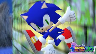 Sonic Rush, but its a 3D game screenshot 4