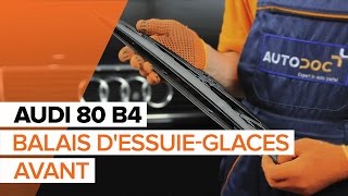 Tuto changement Essuie-glace Audi 100 C3 - tutoriel