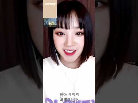 210115 (여자)아이들 - 우기 는 항상 귀여워 ㅋㅋ (영통 팬사)