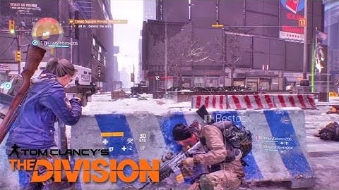 The Division Walkthrough Gameplay PS4 #8 - Time Square Power Relay!! #TheDivision #Playthrough
