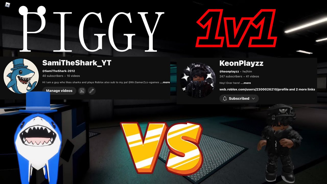 Piggy 1v1 against (ft. @keonplayzz)