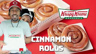 Krispy Kreme Doughnuts Cinnamon Rolls {Roswell, GA} - You Film Me TV