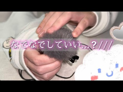 【ASMR】なでなでしていい…？///???/fur/퍼/Stroking/쓰다듬다