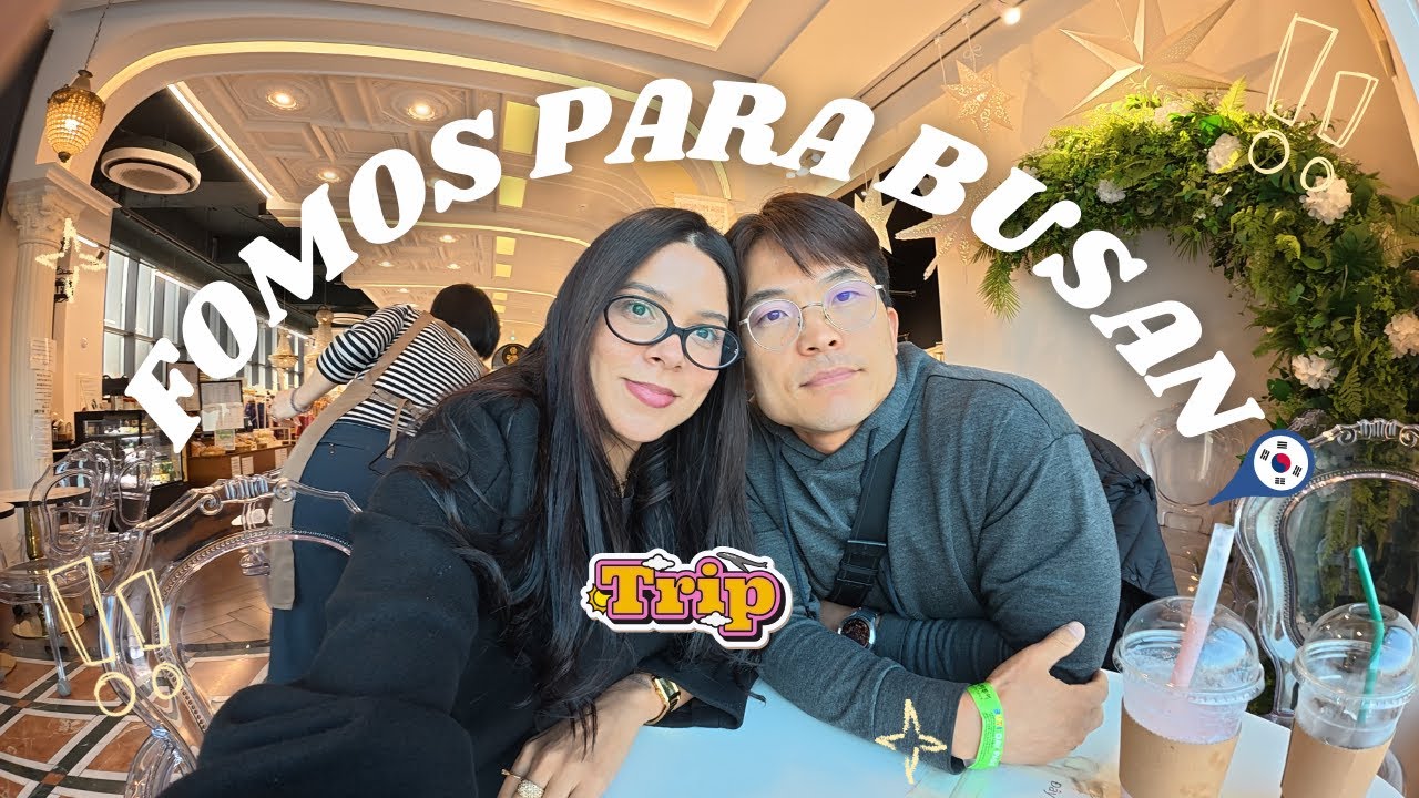 BUSAN TEM A MELHOR PASTA + ANDAMOS DE TREM