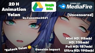 2D animation Yelan || Genshin Impact || Uncen || by.Consome2021 || Guardian Tales