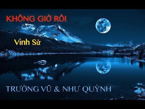 KHONG GIO ROI KARAOKE - TRUONG VU & NHU QUYNH