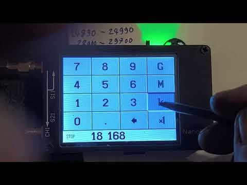 OCFD Windom antenna for shortwave on the Nano VNA - eflose #1510