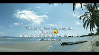 Story'wa selamat pagi buat gebetan