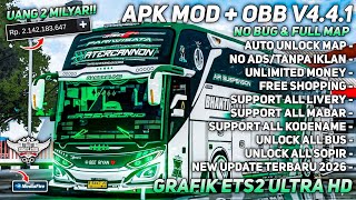 UPDATE BUSSID 4.4.1!! APK + OBB BUSSID V4.4.1 UNLIMITED MONEY TERBARU 2026 | SUPPORT SEMUA APK screenshot 1