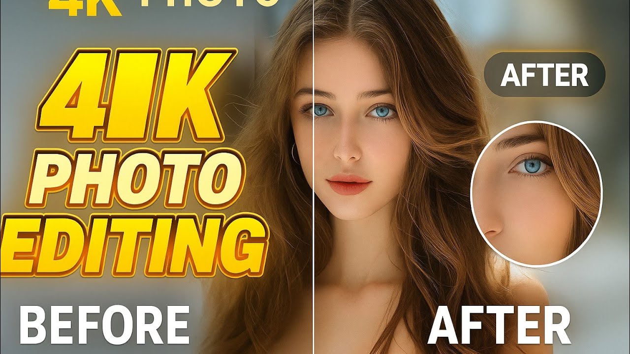 4K Photo Editing Tutorial | Transform Your Photos Like a Pro😱😱