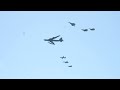 America's 'Arsenal of Freedom Formation' over Miami, Florida
