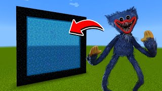 How to Make A Portal To The Huggy Wuggy Dimension in Minecraft!