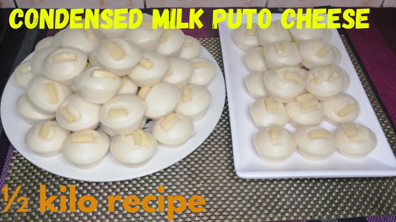 Puto Cheese Using Condensed Milk // 1/2 kilo Recipe //Cooking With Joy YouTube