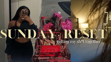 SUNDAY R E S E T |  Cleaning +Trader Joes Haul + Organizing  &more