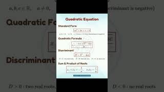 Quadratic Equation | Class 10 maths