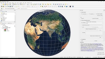 3D globe visualization in QGIS