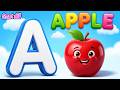Learn Letter A – A for Apple 🍎 | ABC Phonics Song | Kids Cartoon Education | Smart skill