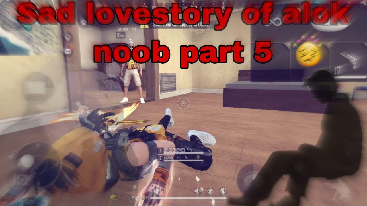 The Sad Lovestory Of Alok Noob 5💔 FreeFire Heart Touching Lovestory Broken Noob Story Of Free Fire
