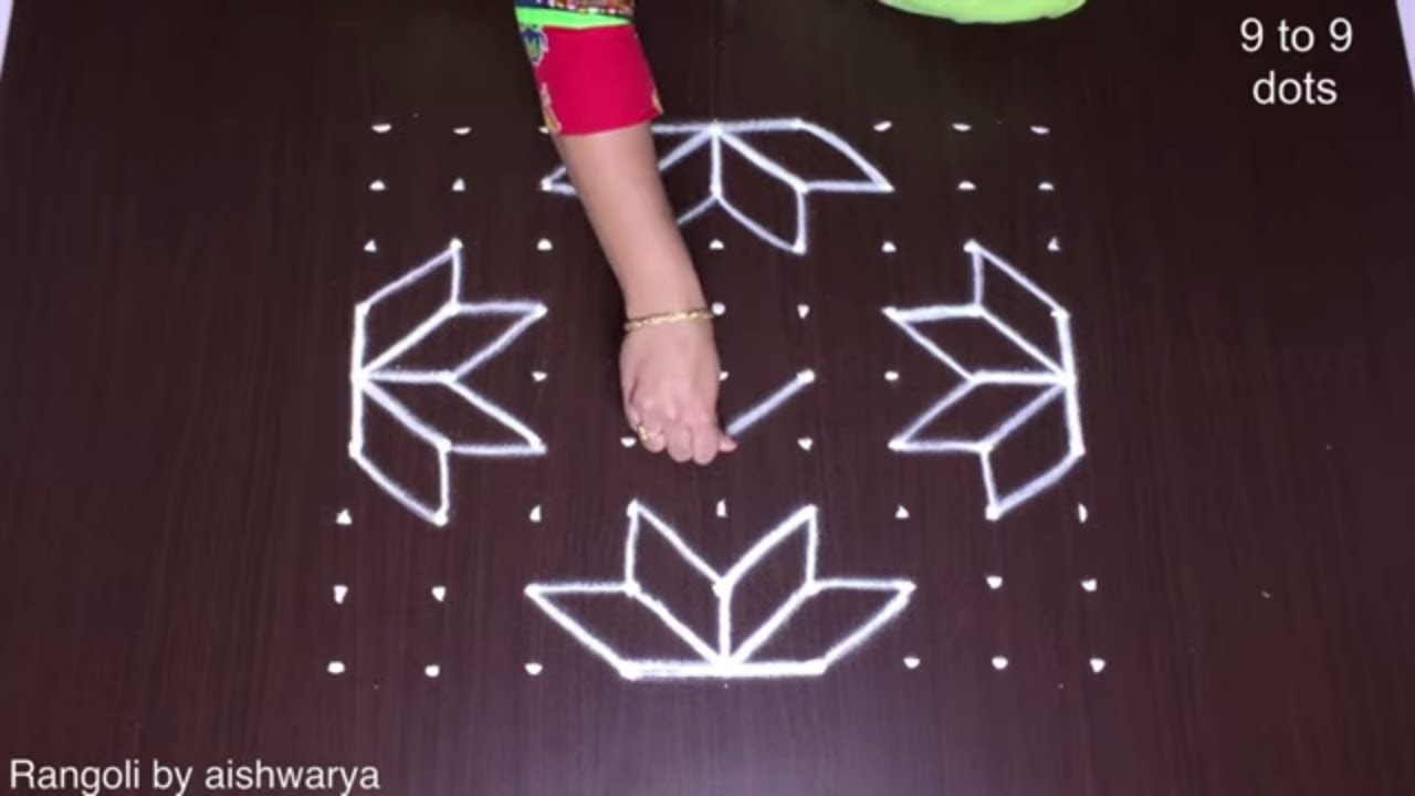 Amazing Art Rangoli Kolam