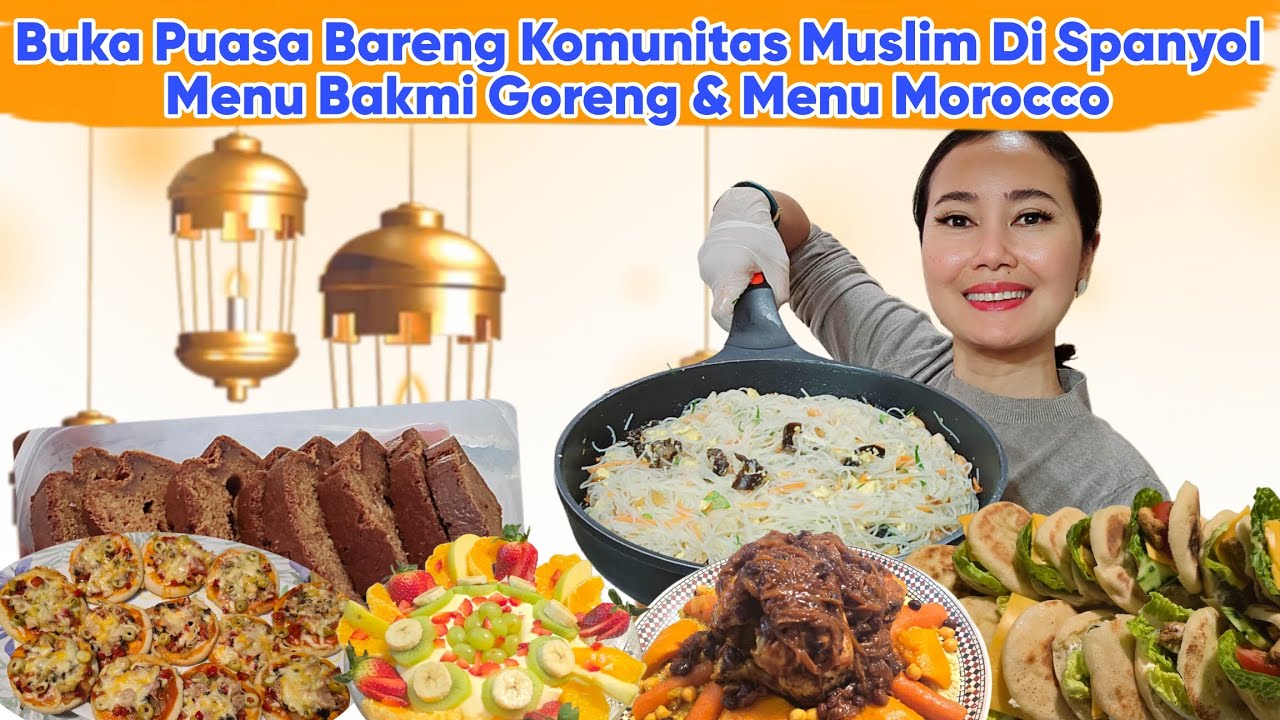 Masak Bakmi Untuk Buka Puasa Bareng Komunitas Muslim Di Spanyol
