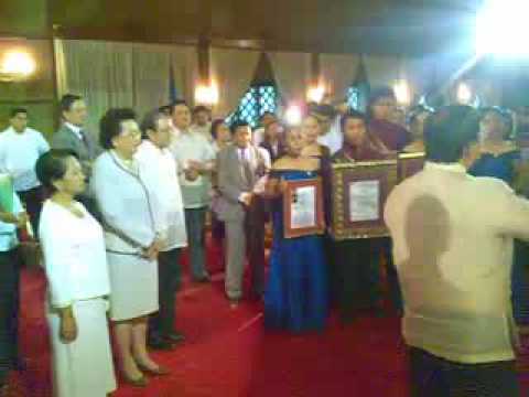 UP Singing Ambassadors in Malacanang