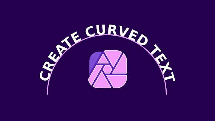Mastering Text Curving in Affinity Photo