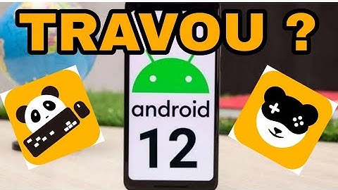 Panda gamepad travando Android 12