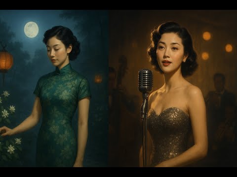 2 Versions of Ye Lai Xiang 夜来香2種, 两种 by Yoshiko Yamaguchi 山口淑子 李香兰