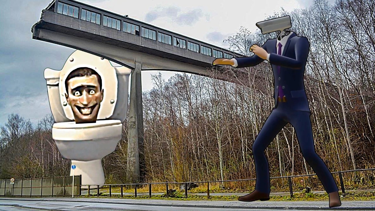 Inodoro Skibidi Contra Cameraman En la Vida Real