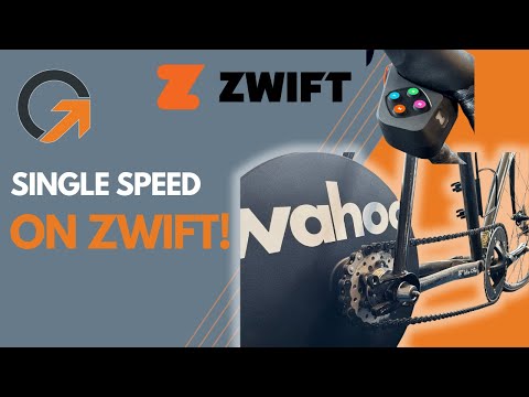 Single Speed Bikes on ZWIFT - It Works! - Kickr Core and Zwift Play - GreshFit Bike Fitting
