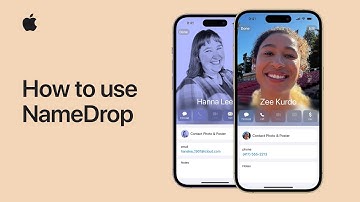 How to use NameDrop on iPhone | Apple Support