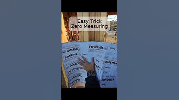 Easy time saving trick😮‍💨 #constructionhacks #flashingtrick #shorts