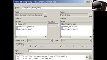 Physical Join Properties ||OBIEE Tutorial in Telugu