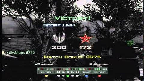 MW3 - An Epic Way To End A Game Of Domination