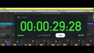 UP LTC Display - Ableton & DAWs AU VST Plugin