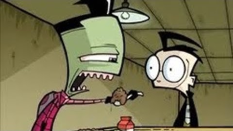 Invader Zim Pilot (draw the scene)