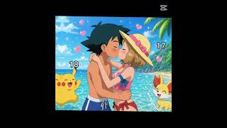 Ash and Serena💖