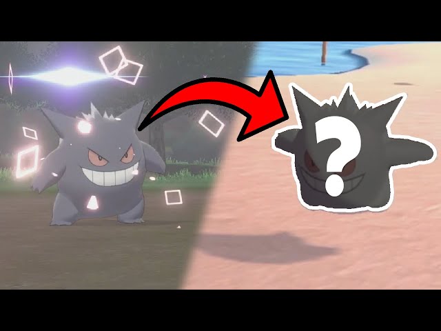 Live Shiny Gengar - 182 Resets - Pokemon Sword 