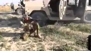 Iraklı Askerin Vurulma Anı