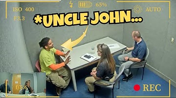 Uncle Interrogated After Pregnant Niece Goes Missing 🟨 Interrogation 🟨 Police 🟨 True Crime