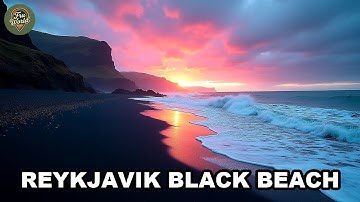Reykjavik Black Beach Iceland | Reynisfjara Beach, Basalt Columns, Sea Stacks & Birdwatching AL