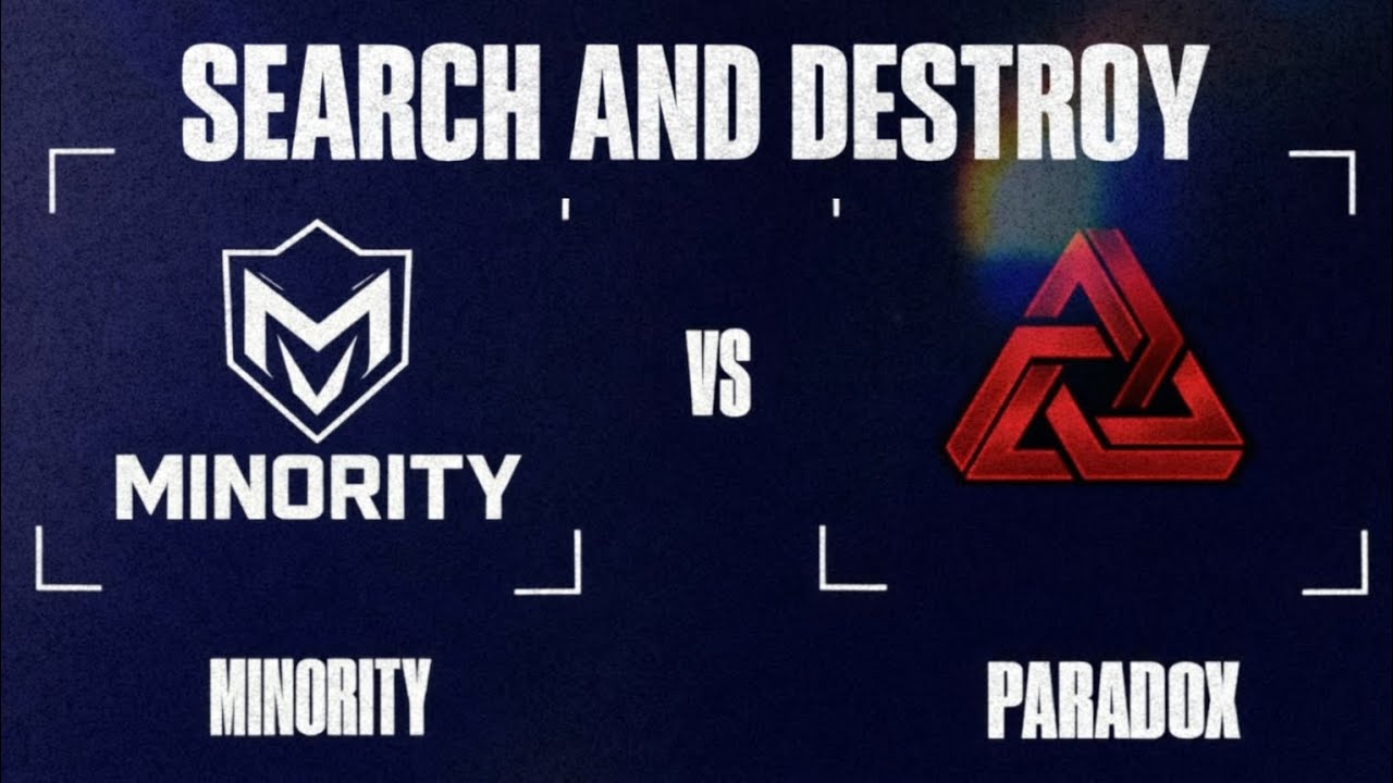 MINORITY VS PARADOX XYLON $1000 CALL OF DUTY MOBILE TOURNAMENT S&D