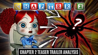 Poppy Playtime Chapter 2 Trailer Analysis (Spiders, Oh My God