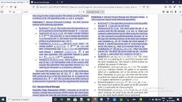 Secure Cloud Storage with Data Dynamics Using Secure Network Coding Techniques    2020 IEEE JAVA