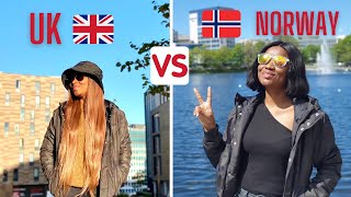 Norway 🇳🇴 Vs UK 🇬🇧 Comparing student experience and Q and A sharing everything you need to know!