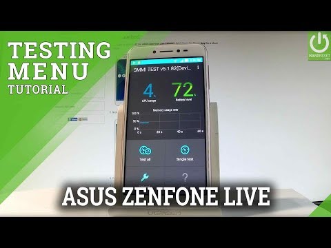 SMMI Test Mode ASUS ZenFone Live - Hardware Test Mode