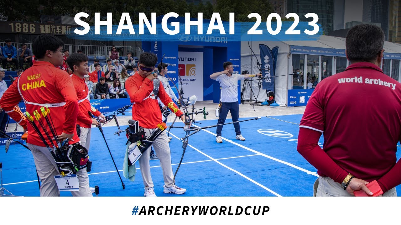 Корея против Китая – золото командной стрельбы из лука, мужчины | Шанхай, Кубок мира 2023, 2-й этап